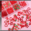 NAIL CHARM RESIN Red Collection