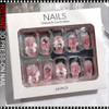 INSTANT 3D Luxury Pink Blossom 3D Press-On Nails 24/Pack