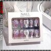 INSTANT 3D Luxury Lavender Blossom 3D Press-On Nails 24/Pack