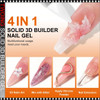 TWOING Solid 3D Builder Gel, None-Sticky 0.529oz. White