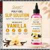 INSTANT POLY GEL Slip Solution, Vanilla 8oz.