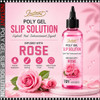 INSTANT POLY GEL Slip Solution, Rose 8oz.