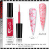 BLOOMING GEL Neon Scarlet  0.3oz.