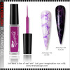 BLOOMING GEL Flash Rose Purple  0.3oz.