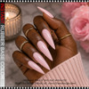 INSTANT Rubber Base Gel #04 Bubble Milky Pink 0.5oz.