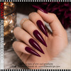 INSTANT Rubber Base Gel #16 Deep Wine Berry 0.5oz.