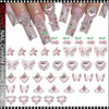 NAIL CHARM RHINESTONE Pink Collection Case