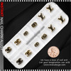 NAIL CHARM ALLOY  Brands Name Assorted 12/Case