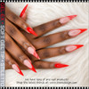 GEL-EX Stiletto, Long, Natural #12 Refill 50/Bag