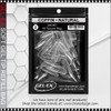 GEL-EX Coffin, Short, Natural Refill #8 50/Bag