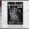 GEL-EX Square, X-Short, Natural Refill #00 50/Bag