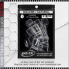 GEL-EX Square, X-Short, Natural Refill #1 50/Bag