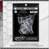 GEL-EX Square, X-Short, Natural Refill #8 50/Bag