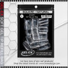 GEL-EX Square, Short, Natural Refill #0 50/Bag