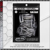 GEL-EX Square, Short, Natural Refill #5 50/Bag