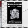 GEL-EX Square, Short, Natural Refill #9 50/Bag