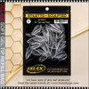 GEL-EX Stiletto, Short, Sculpted Refill #0 50/Bag