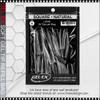 GEL-EX Square, Long, Natural Refill #6 50/Bag