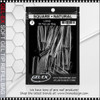 GEL-EX Square, Long, Natural Refill #7 50/Bag