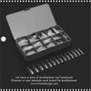 APRES Sculpted Stiletto X-Long Box of Tips 350pcs #AP-TIP-SSTXL-350