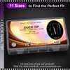 INSTANT TIP Duck, XX-Long, Half Cover, Clear 440/Case