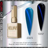 XEIJAYI Gel Polish Cat Eye Colorful Candy Dopamine #06