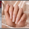 GEL-EX Square, Long, Natural Refill 50 Tips/Bag