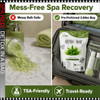 SPA REDI Detox In A Bag, Green Tea, Luxurious Pedicure 64pcs/Box