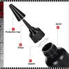 EMPTY DISPENSING BOTTLE with Precision Tip, Black 1oz.