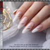 GEL-EX Round, Long, Natural, 50 Tips/Bag