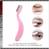EYELASH Folding Metal Comb Pink