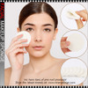 FACIAL White Round Makeup Sponge 2.17" Diameter 5/Pack