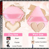 Triangle Mini Powder Puff  Pink 10/Pack