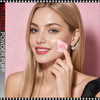 Triangle Mini Powder Puff  Pink 10/Pack
