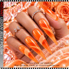 JELLY GEL POLISH – PEACH SQUARE 0.5 OZ.