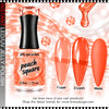 JELLY GEL POLISH – PEACH SQUARE 0.5 OZ.