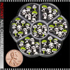 NAIL CHARM RESIN 3D PANDA ASSORTED 50/CASE