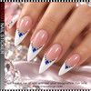 RHINESTONE NAIL STICKER – BLUE ZIRCON RHINESTONE V-SHAPE