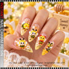 NAIL CHARM RESIN 3D MINI CARTOON BEE 37/CASE