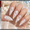 NAIL CHARM RESIN OCEAN-THEMED WHITE MIXED STYLE 49-CASE