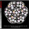 NAIL CHARM RESIN GHOST MINI ORNAMENTS – 50 PCS/CASE