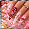 NAIL ART MASKING STICKERS – HEARTS #H-406