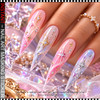 NAIL ART MASKING STICKERS – STARBURST & SPARKLES #H-404