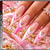 NAIL ART MASKING STICKER – SCALLOPED FRENCH TIP #H-027