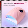 A10 RECHARGEABLE CORDLESS 96W UV/LED NAIL LAMP, PINK