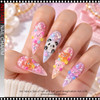 NAIL CHARM RESIN - CUTE COLORFUL TEDDY BEARS & PANDAS 20-CASE