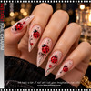 NAIL CHARM RESIN – RED LADYBUG 18-CASE