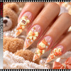 NAIL CHARM RESIN – BOW, BEAR & RABBIT EARS 20-CASE