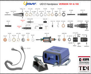 KUPA's UP-200 & UG12 Parts