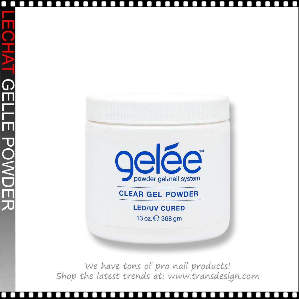 LECHAT GELLE Clear Gel Powder LED/UV 13oz. * - TDI, Inc